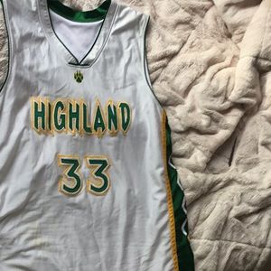 My Highland High Huskies B-ball Jersey from 2008